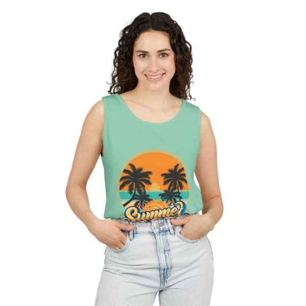 Summer Vibes Unisex Tank Top - Beach-Ready Apparel for Vacation & Warm Days