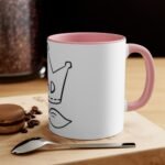 Dad Crown Accent Mug, Funny Coffee Cup for Father's Day, Gift for Dad, Unique Dad Mug, Dad Appreciation Gift