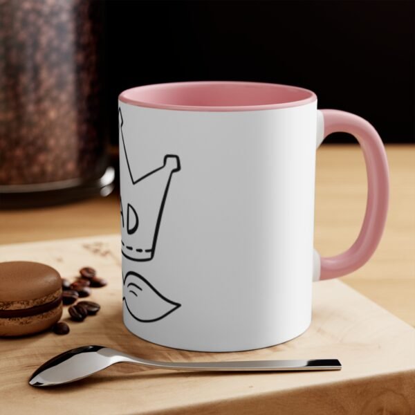 Dad Crown Accent Mug, Funny Coffee Cup for Father's Day, Gift for Dad, Unique Dad Mug, Dad Appreciation Gift