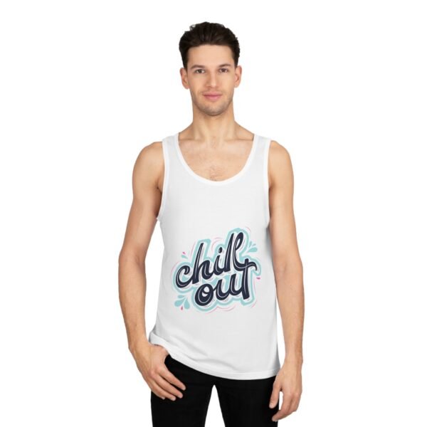 Chill Out Unisex Softstyle™ Tank Top - Relaxed Summer Vibes