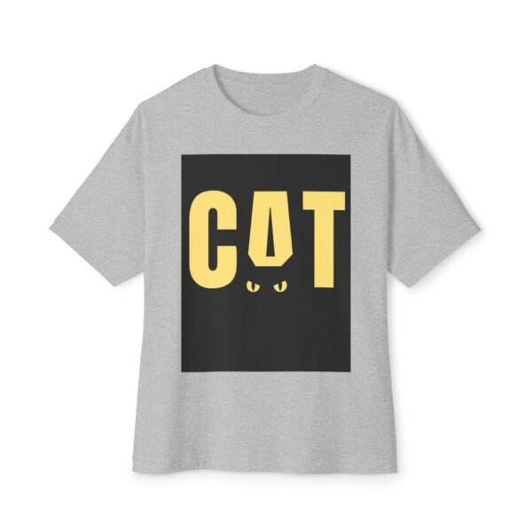 Cat-Themed Unisex Oversized Tee - Perfect for Cat Lovers