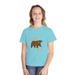 Wild One Youth Tee - Cute Bear Graphic T-Shirt for Kids