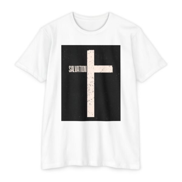 Salvation Graphic Tee - Unisex CVC Jersey T-Shirt