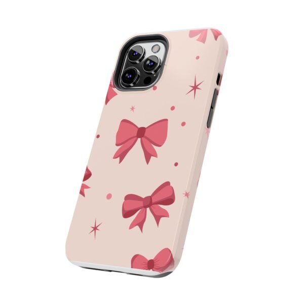 Chic Bow Phone Case, Stylish Phone Cover, Gift for Her, Trendy Tech Accessory, Cute Bow Design, Durable Phone Case