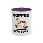 Running Coffee Mug - Funny Coffee Lover Gift, Cute Ceramic Cup for Every Day, Perfect for Birthdays, Christmas, Tea Lovers