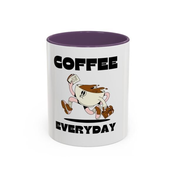 Running Coffee Mug - Funny Coffee Lover Gift, Cute Ceramic Cup for Every Day, Perfect for Birthdays, Christmas, Tea Lovers