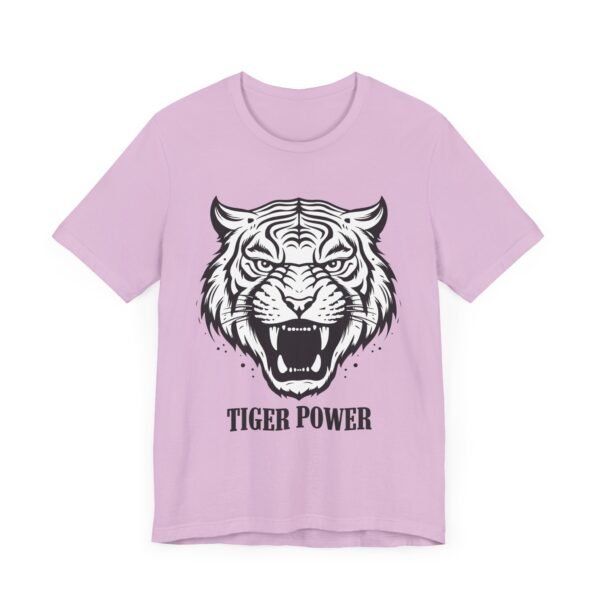 Tiger Power Unisex Jersey Tee - Bold Graphic T-Shirt for Animal Lovers