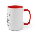 Dad Crown Accent Mug, Funny Coffee Cup for Father's Day, Gift for Dad, Unique Dad Mug, Dad Appreciation Gift