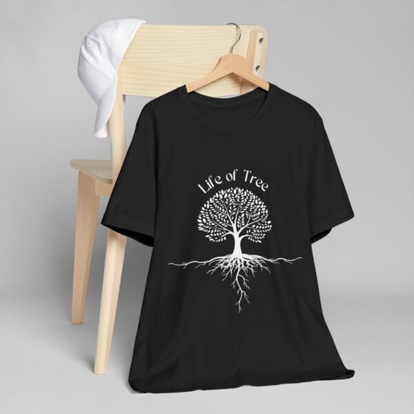 Life of Tree Unisex Jersey T-Shirt - Nature-Inspired Tee for Eco-Lovers
