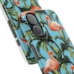 Tropical Flamingo Phone Case, Slim Case, Beach Vibes, Summer Accessory, Gift for Her, Travel Lover, Phone Accessories