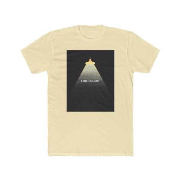Find the Light Unisex Cotton Crew Tee - Inspirational Graphic T-Shirt