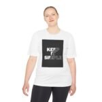 Unisex Moisture Wicking Tee - 'Keep It Simple' Workout Shirt