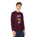 Youth Long Sleeve Volleyball Tee - Perfect for Sports Enthusiasts