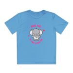 Youth Elephant Graphic Tee - "Hug Me If You Love Me"