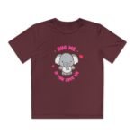 Youth Elephant Graphic Tee - "Hug Me If You Love Me"