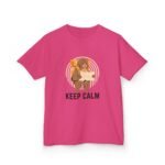 Kids Keep Calm Bear T-Shirt - Fun & Cozy Everyday Tee