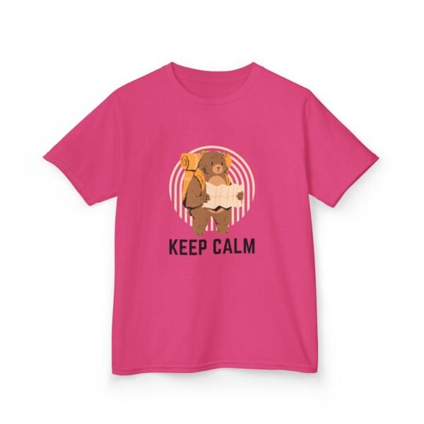 Kids Keep Calm Bear T-Shirt - Fun & Cozy Everyday Tee