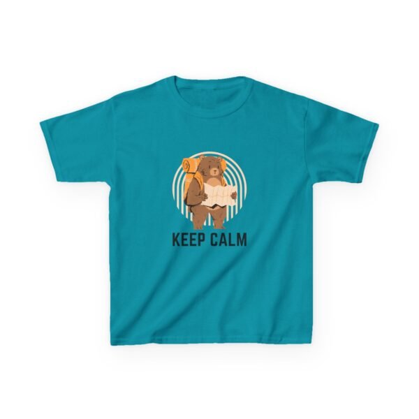 Kids Keep Calm Bear T-Shirt - Fun & Cozy Everyday Tee