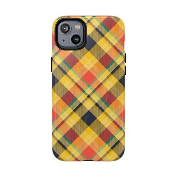 Plaid Tough Magnetic Phone Cases | Stylish, Durable, Protective Gift for Him or Her, Unique Pattern, Everyday Use, Holiday Essentials
