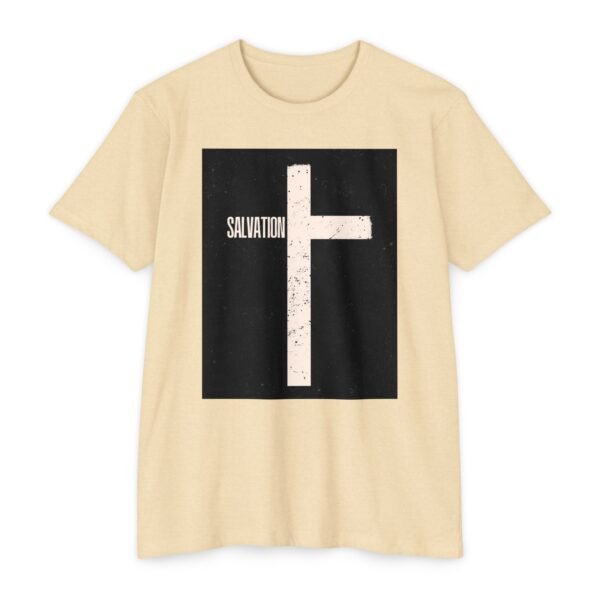 Salvation Graphic Tee - Unisex CVC Jersey T-Shirt