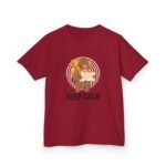 Kids Keep Calm Bear T-Shirt - Fun & Cozy Everyday Tee