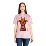 Colorful Giraffe Graphic T-Shirt - Unisex Casual Wear
