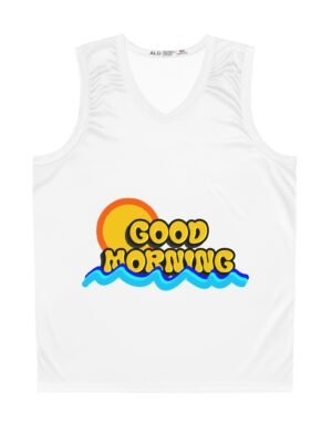 Good Morning Basketball Jersey - Casual Sportswear for Active Lifestyle
