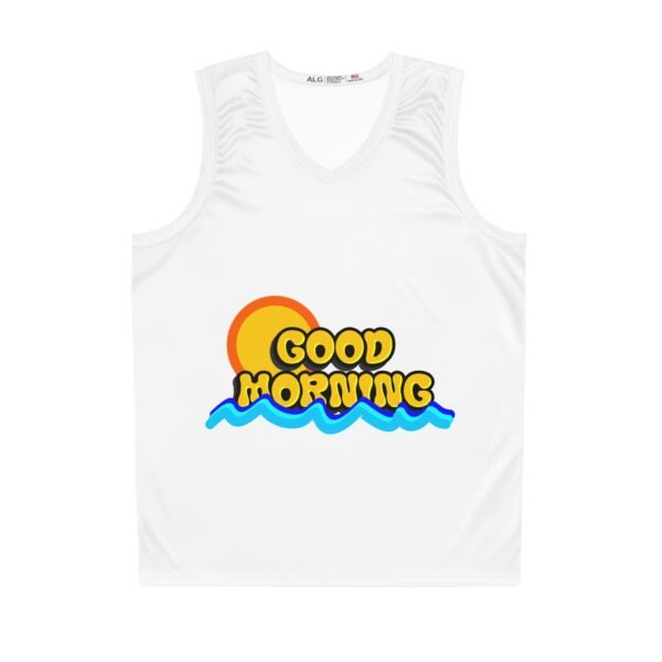 Good Morning Basketball Jersey - Casual Sportswear for Active Lifestyle