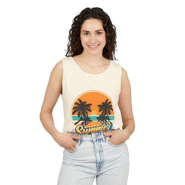 Summer Vibes Unisex Tank Top - Beach-Ready Apparel for Vacation & Warm Days