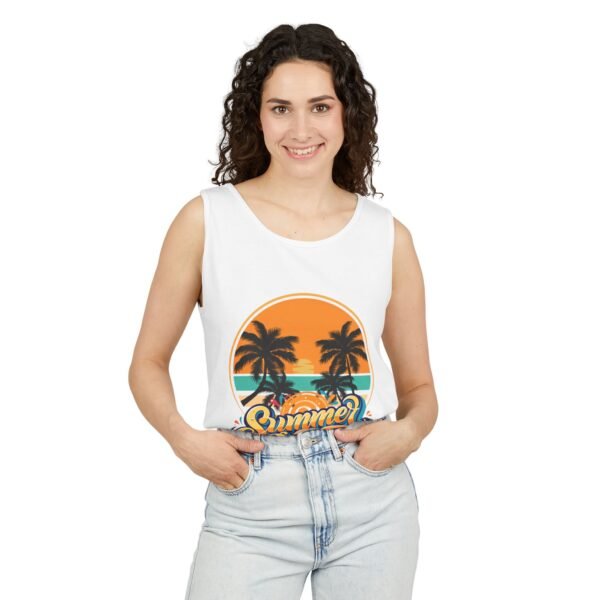 Summer Vibes Unisex Tank Top - Beach-Ready Apparel for Vacation & Warm Days