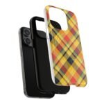 Plaid Tough Magnetic Phone Cases | Stylish, Durable, Protective Gift for Him or Her, Unique Pattern, Everyday Use, Holiday Essentials