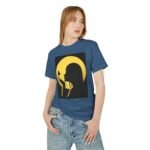 Retro Butterfly Silhouette Tee - Unisex Garment-Dyed Cotton T-Shirt
