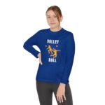 Youth Long Sleeve Volleyball Tee - Perfect for Sports Enthusiasts
