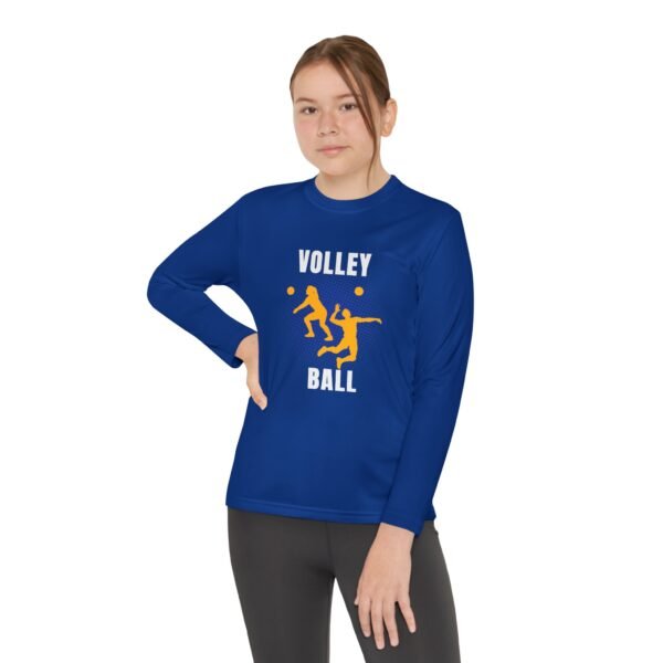 Youth Long Sleeve Volleyball Tee - Perfect for Sports Enthusiasts