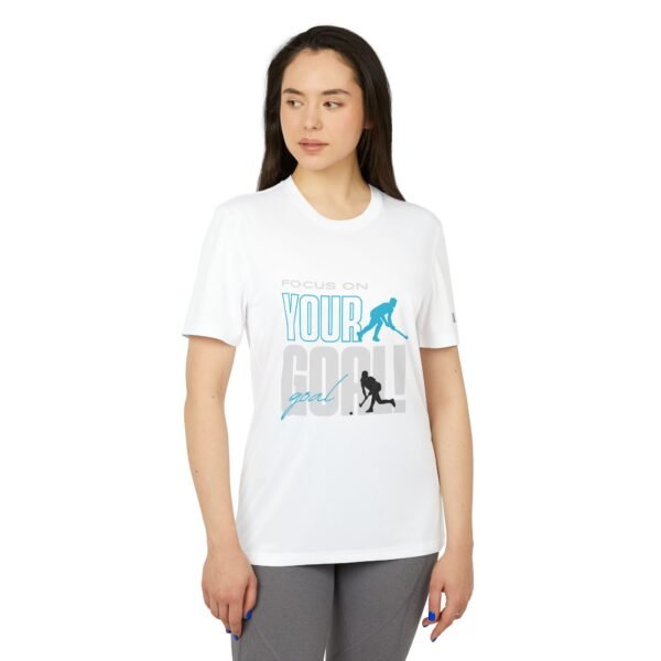 Motivational Adidas Unisex Sport T-Shirt - Focus on Your Goal