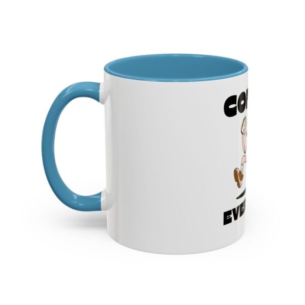 Running Coffee Mug - Funny Coffee Lover Gift, Cute Ceramic Cup for Every Day, Perfect for Birthdays, Christmas, Tea Lovers
