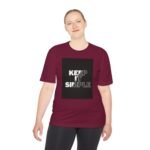 Unisex Moisture Wicking Tee - 'Keep It Simple' Workout Shirt