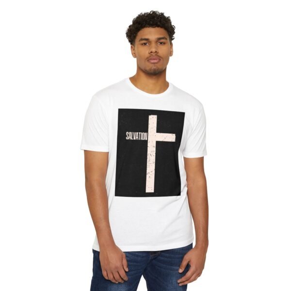Salvation Graphic Tee - Unisex CVC Jersey T-Shirt