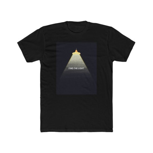 Find the Light Unisex Cotton Crew Tee - Inspirational Graphic T-Shirt