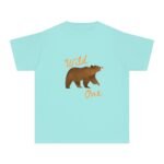 Wild One Youth Tee - Cute Bear Graphic T-Shirt for Kids