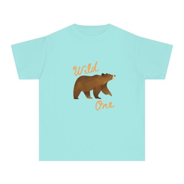 Wild One Youth Tee - Cute Bear Graphic T-Shirt for Kids
