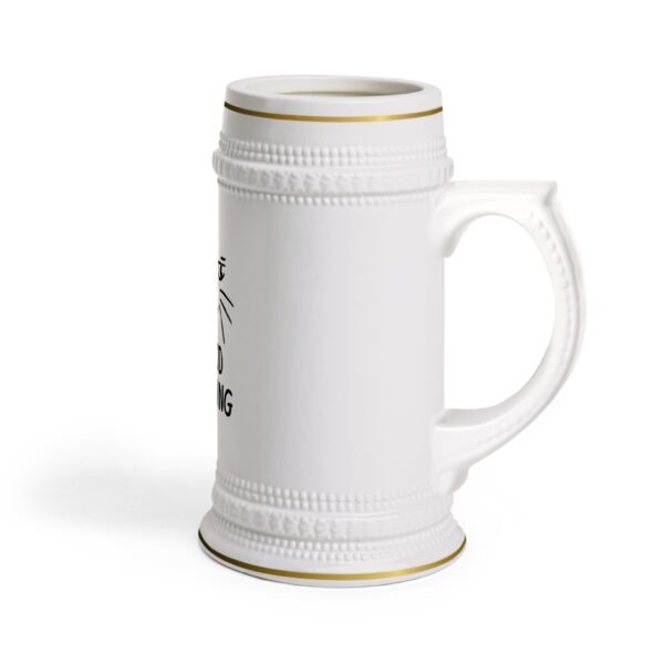 Good Morning Cat Stein Mug | Funny Cat Lover Gift, Unique Coffee Mug, Decorative Drinkware, Animal Themed Kitchenware, Gift for Him/Her