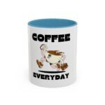 Running Coffee Mug - Funny Coffee Lover Gift, Cute Ceramic Cup for Every Day, Perfect for Birthdays, Christmas, Tea Lovers