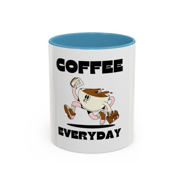 Running Coffee Mug - Funny Coffee Lover Gift, Cute Ceramic Cup for Every Day, Perfect for Birthdays, Christmas, Tea Lovers