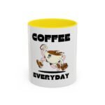 Running Coffee Mug - Funny Coffee Lover Gift, Cute Ceramic Cup for Every Day, Perfect for Birthdays, Christmas, Tea Lovers