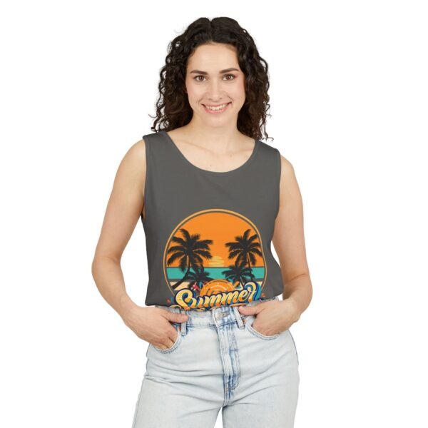 Summer Vibes Unisex Tank Top - Beach-Ready Apparel for Vacation & Warm Days