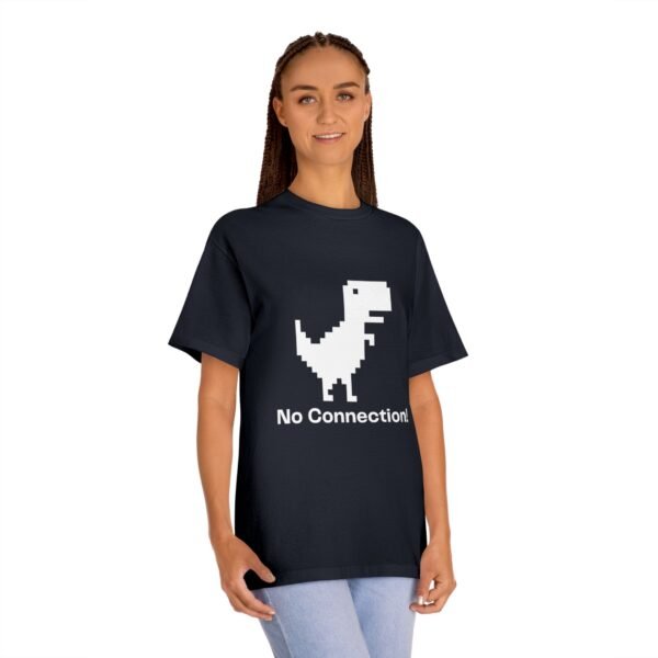 No Connection! Unisex Classic Tee - Fun Dinosaur Graphic Shirt