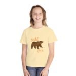 Wild One Youth Tee - Cute Bear Graphic T-Shirt for Kids
