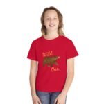 Wild One Youth Tee - Cute Bear Graphic T-Shirt for Kids