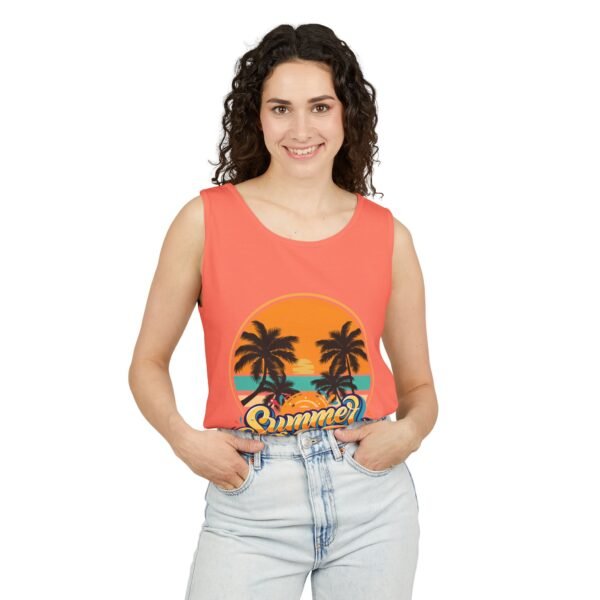 Summer Vibes Unisex Tank Top - Beach-Ready Apparel for Vacation & Warm Days